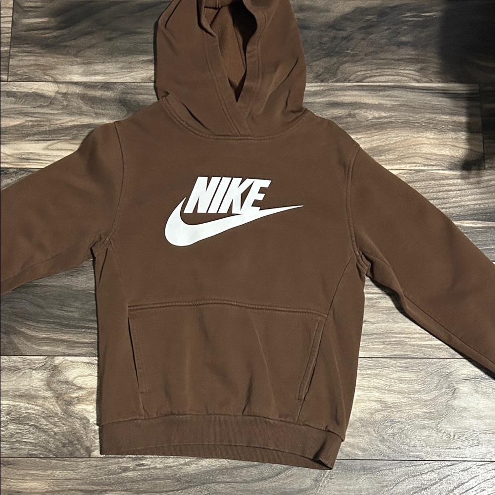 Nike Kids Brown Hoodie